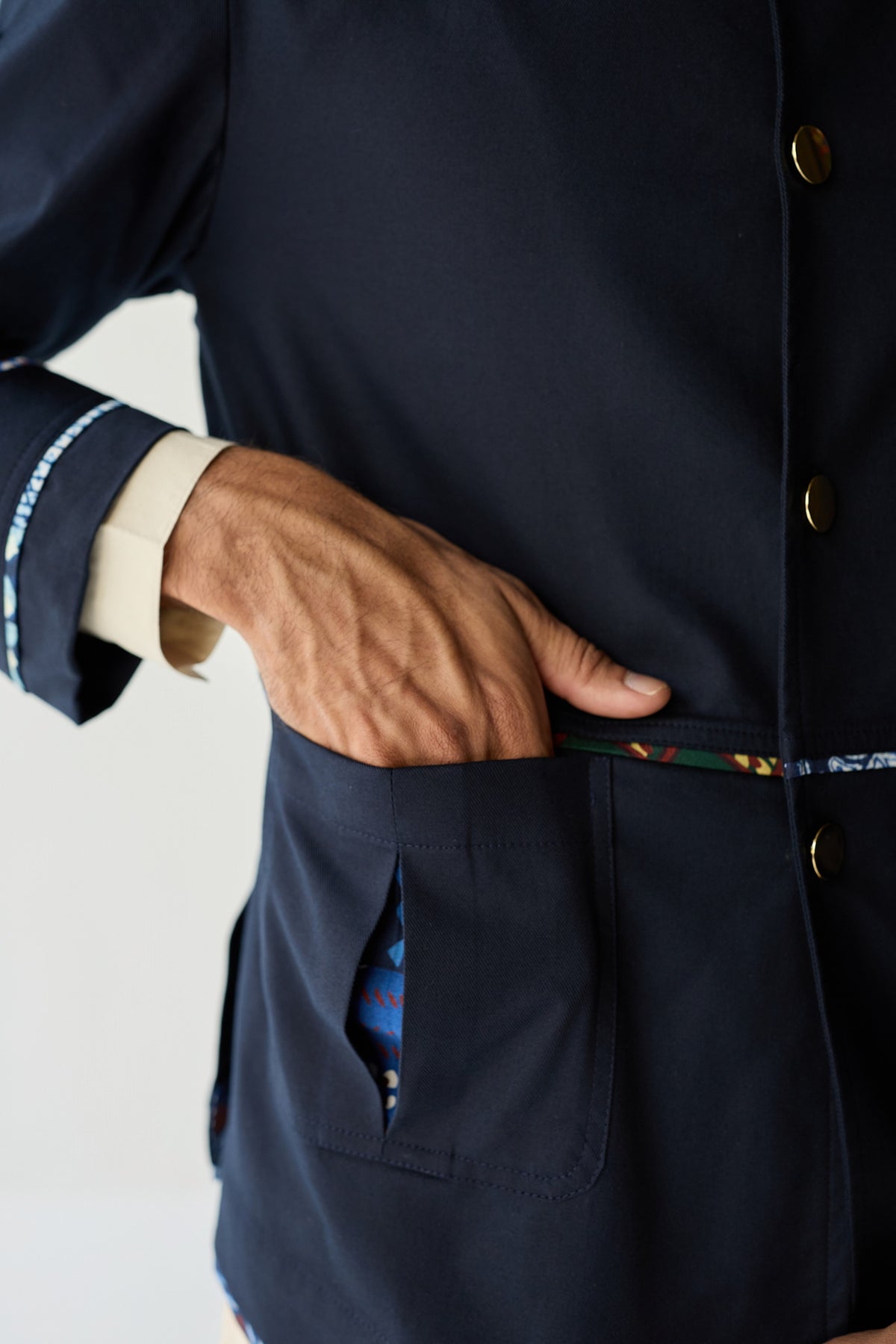 PATRIOT FESTIVE BANDGALA- NAVY