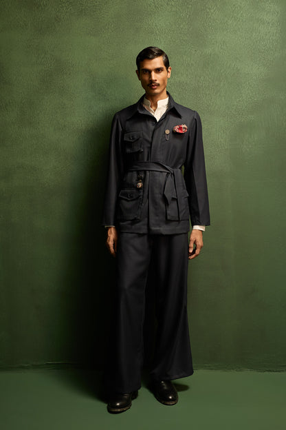 PEDRO JACKET SET- NAVY