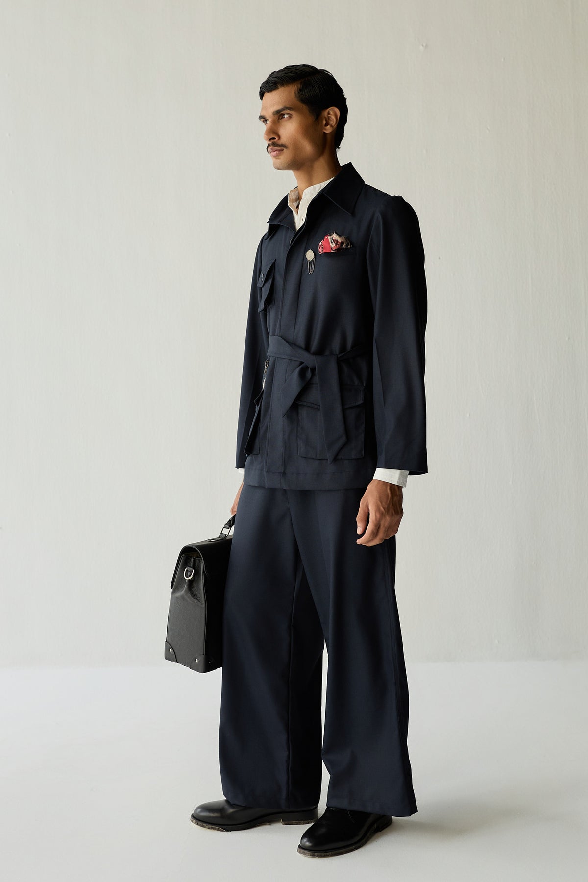 PEDRO JACKET SET- NAVY