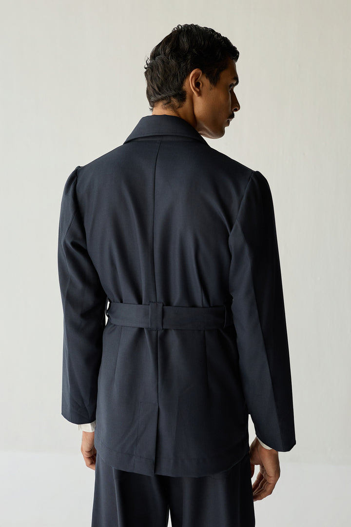 PEDRO JACKET SET- NAVY