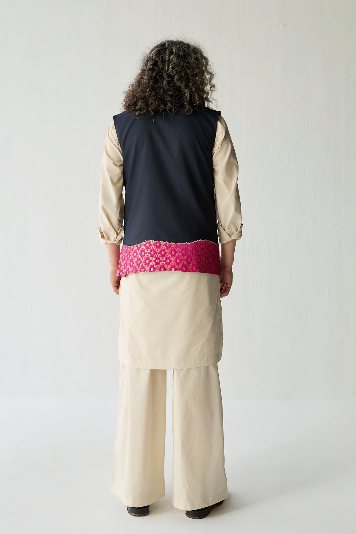 WAHID NEHRU JACKET SET- BROCADE ( SET OF 3)