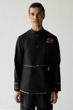 Load image into Gallery viewer, PATRIOT FESTIVE BANDGALA- BLACK
