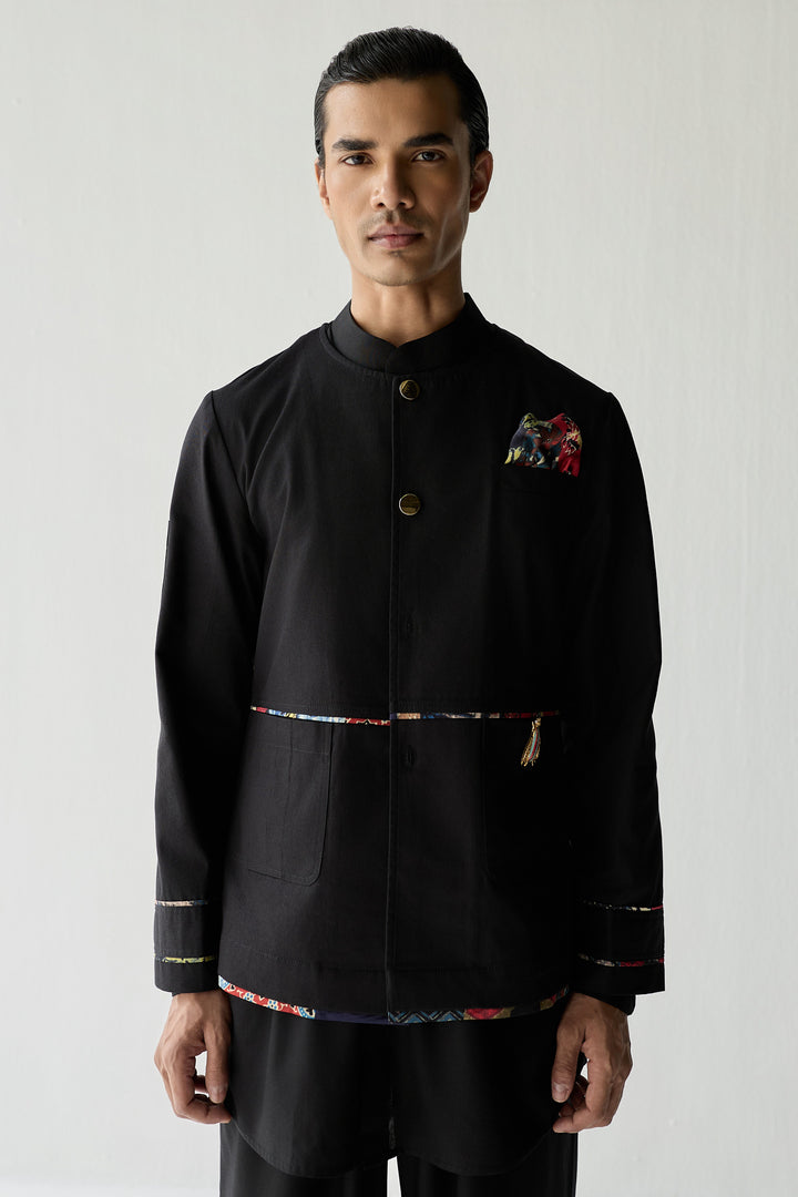 PATRIOT FESTIVE BANDGALA- BLACK