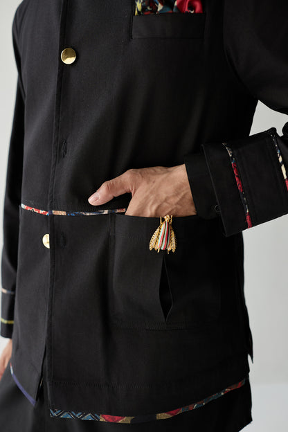 PATRIOT FESTIVE BANDGALA- BLACK