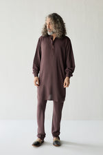 Load image into Gallery viewer, ZAKIR NEHRU JACKET SET-GREY ( SET OF 3)
