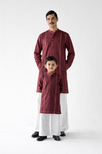 Load image into Gallery viewer, FATHER SON MATCHING KURTA SET FOR FESTIVE