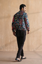 Load image into Gallery viewer, MIRZA BOMBER JACKET SET-PATCHWORK (SET OF 3)
