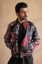Load image into Gallery viewer, MIRZA BOMBER JACKET-PATCHWORK