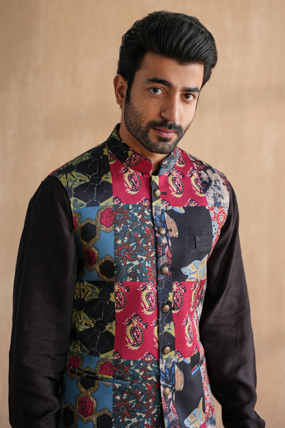 FAIZ NEHRU JACKET SET (Set Of 3)