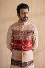 Load image into Gallery viewer, MIHIR NEHRU JACKET SET-AJRAK(SET OF 3)
