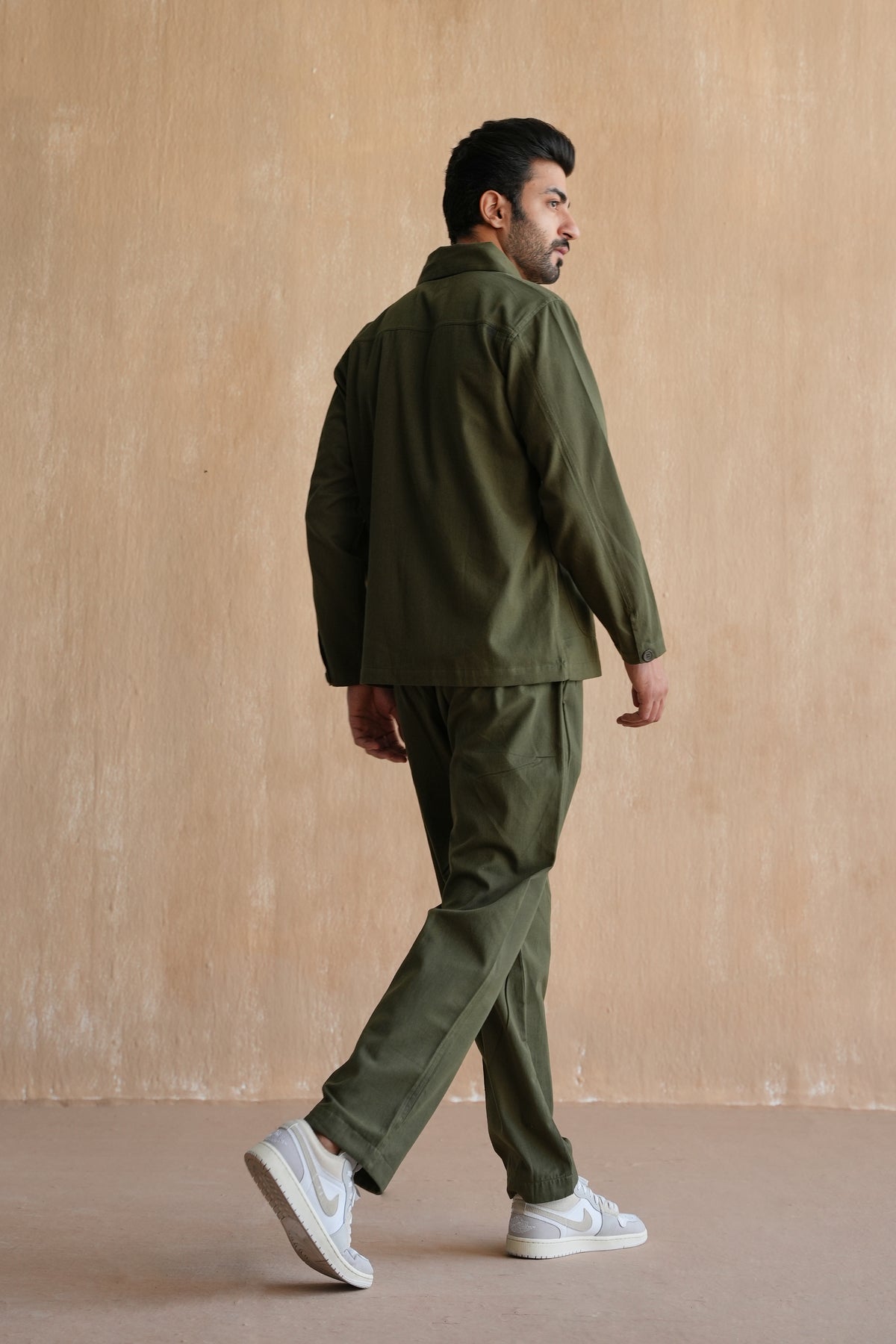 GRAHAM CO-ORD SET- OLIVE