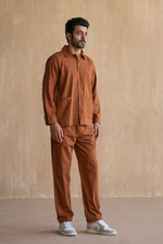 Load image into Gallery viewer, GRAHAM CO-ORD SET- RUST
