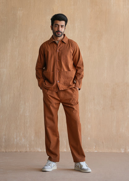 GRAHAM CO-ORD SET- RUST