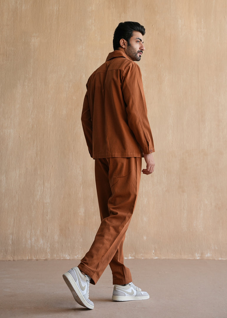 GRAHAM CO-ORD SET- RUST