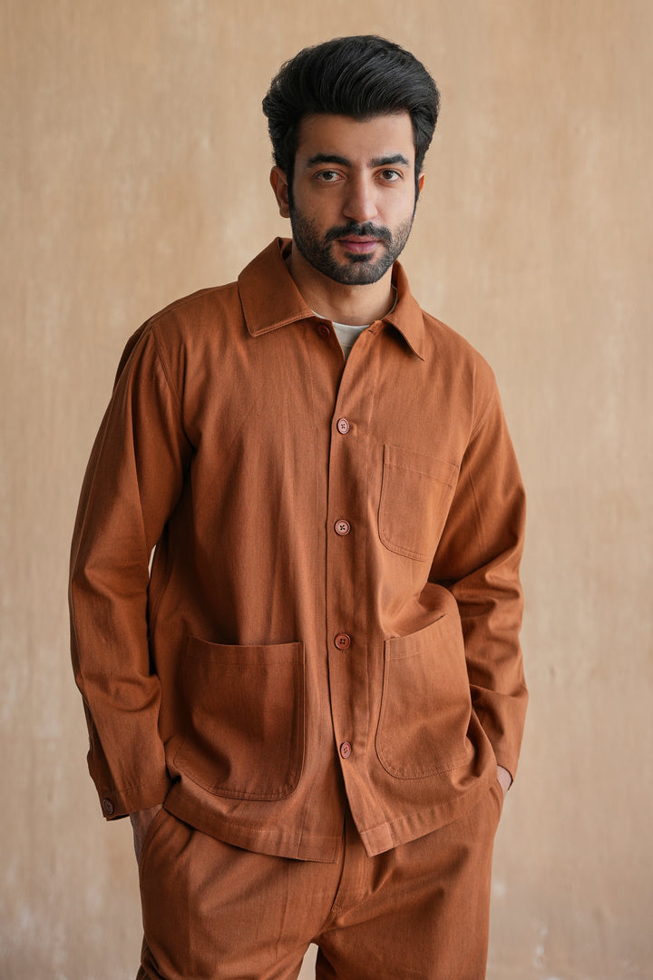 GRAHAM CO-ORD SET- RUST
