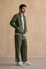 Load image into Gallery viewer, DENNIS JACKET SET- OLIVE(SET OF 2)
