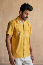 Load image into Gallery viewer, BOIS TATOO SHIRT-MUSTARD
