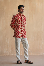 Load image into Gallery viewer, PAINTERS LONG SHIRT-POLKA