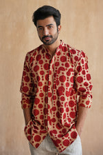 Load image into Gallery viewer, PAINTERS LONG SHIRT-POLKA
