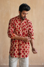 Load image into Gallery viewer, PAINTERS LONG SHIRT-POLKA
