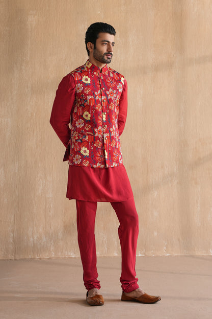 VIVAAN FLORAL JACKET SET (Set Of 3)