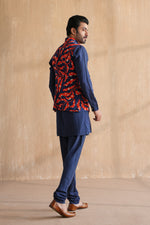 Load image into Gallery viewer, VIVAAN NEHRU JACKET SET- FLORALS(SET OF 3)

