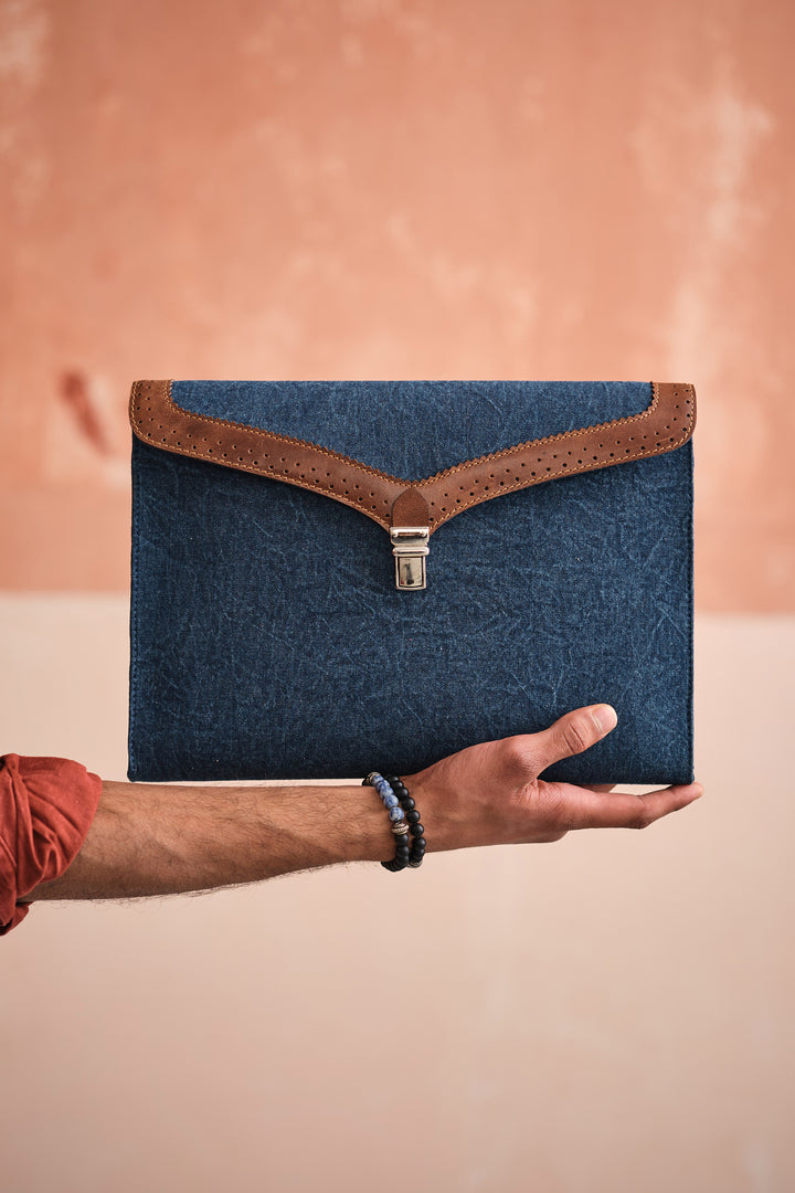 PORTLAND LAPTOP SLEEVE- DENIM