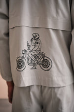 Load image into Gallery viewer, ANDREW BUTTON DOWN JACKET SET-GREY
