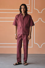 Load image into Gallery viewer, KALAM SHIRT SET- VINO
