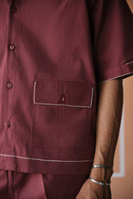 Load image into Gallery viewer, KALAM SHIRT SET- VINO

