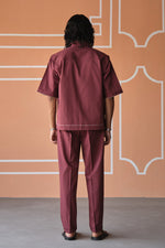 Load image into Gallery viewer, KALAM SHIRT SET- VINO
