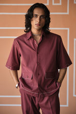 Load image into Gallery viewer, KALAM SHIRT SET- VINO
