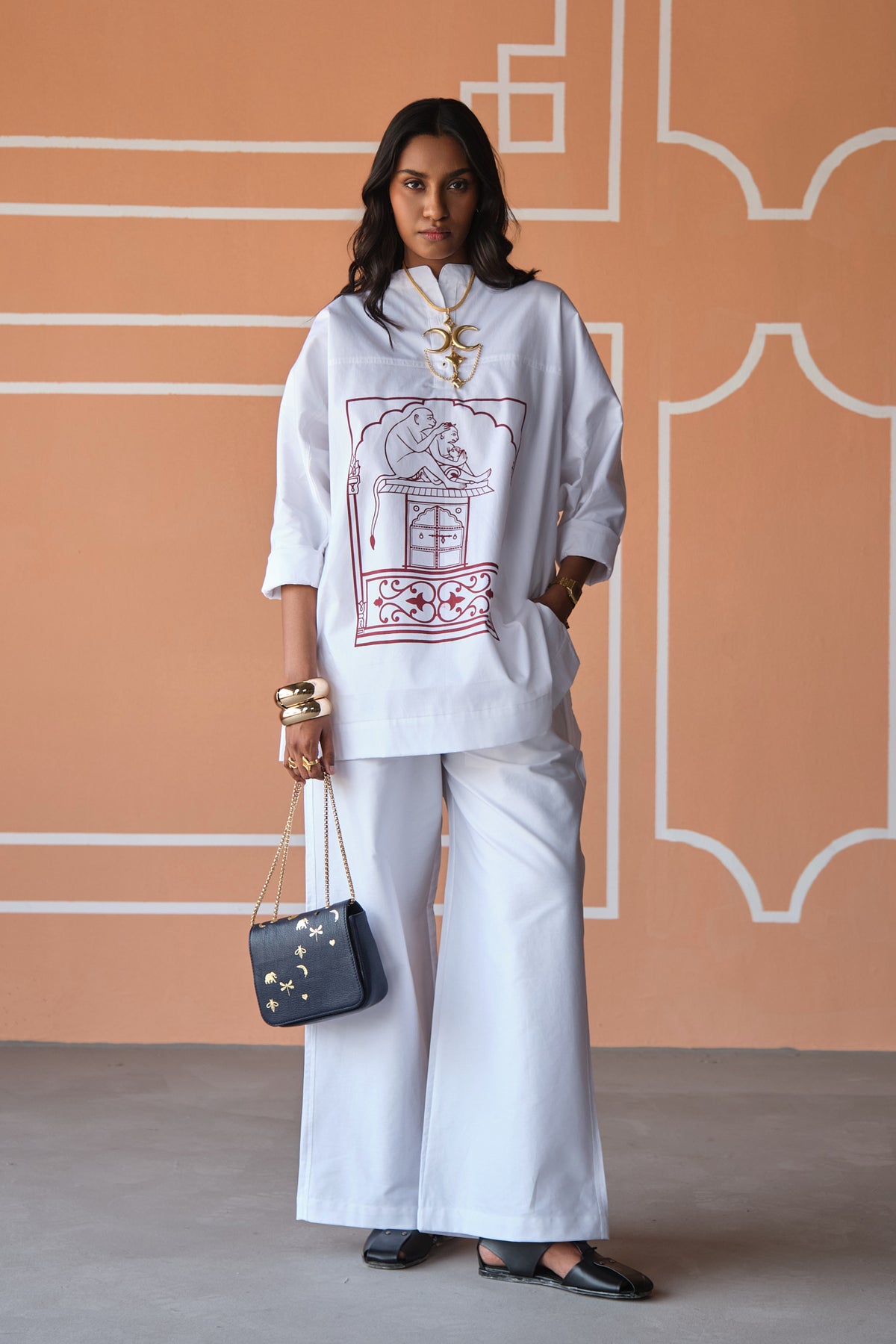 WEEKEND JAIPUR SET- SUMMER WHITE