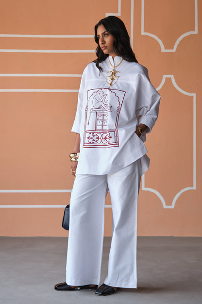 WEEKEND JAIPUR SET- SUMMER WHITE