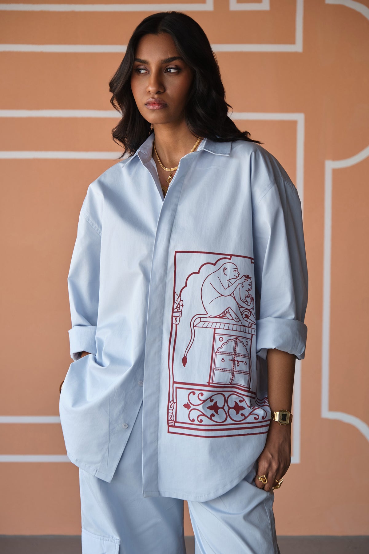 JAIPUR WEEKEND SHIRT-SKY