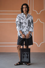 Load image into Gallery viewer, KALAKAAR SHIRT-NEWS PRINT
