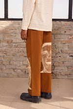 Load image into Gallery viewer, SCREAMER TAN WIDE PANTS
