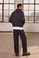 Load image into Gallery viewer, HAMILTON LINEN JACKET - BLACK
