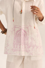 Load image into Gallery viewer, Johari Linen Set-Monkey Imprint