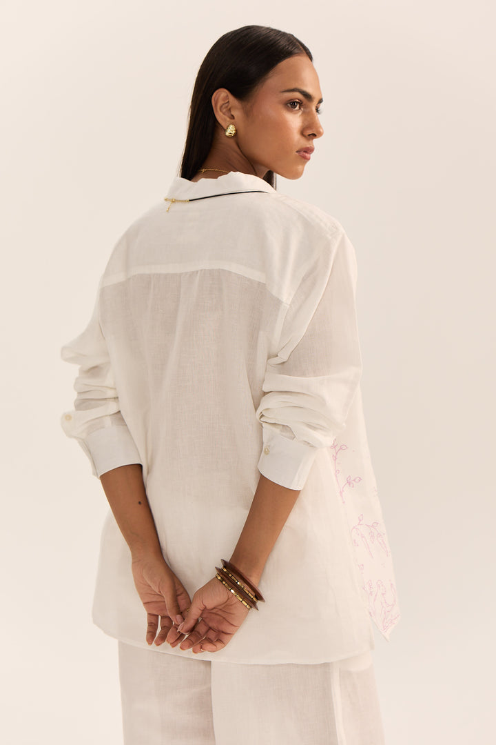 Johari Linen Shirt-Imprint