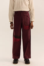 Load image into Gallery viewer, Rajputana Jacket Set -Vintage Vino