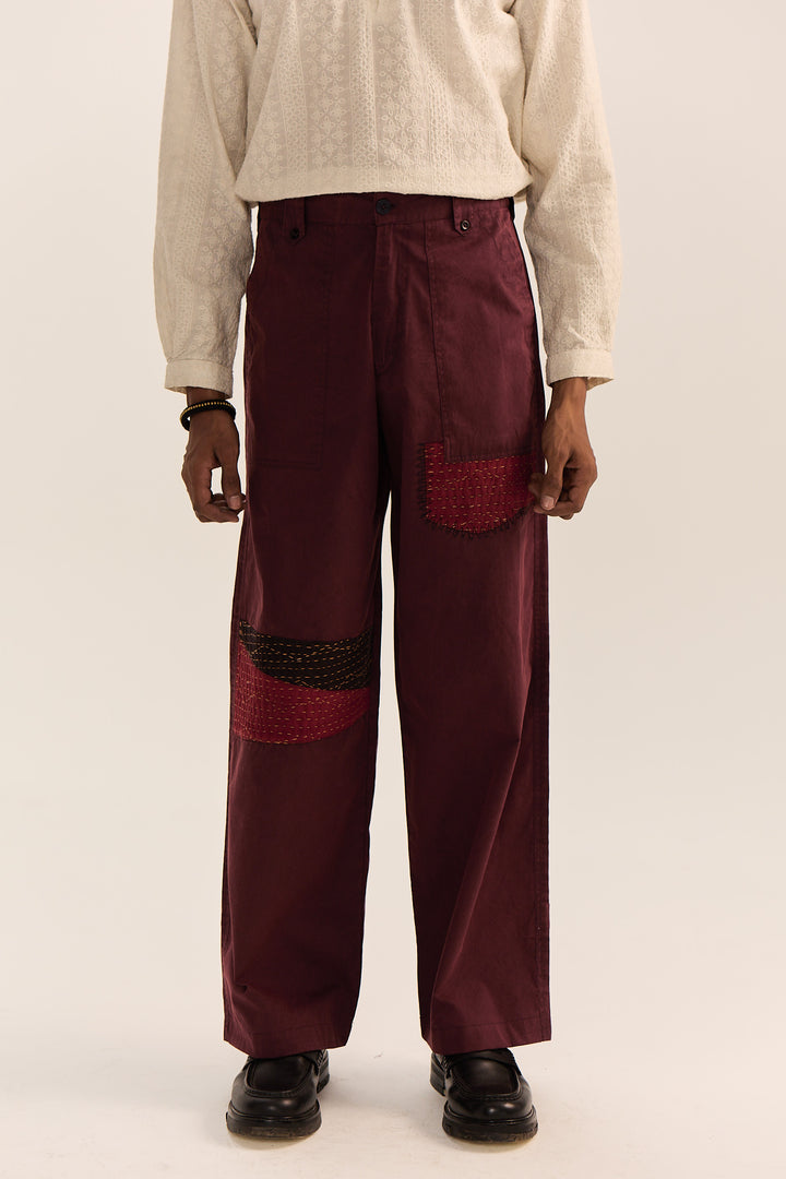 Rajputana Jacket Set -Vintage Vino