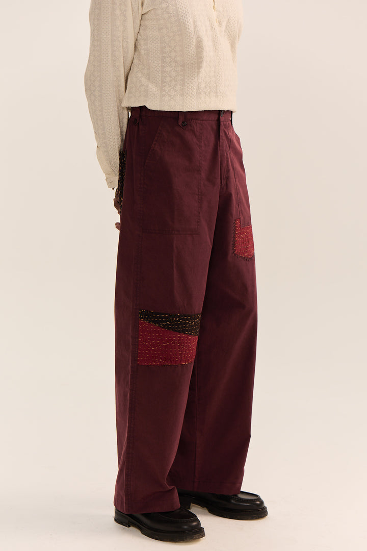 Rajputana Vintage Pants- Vino