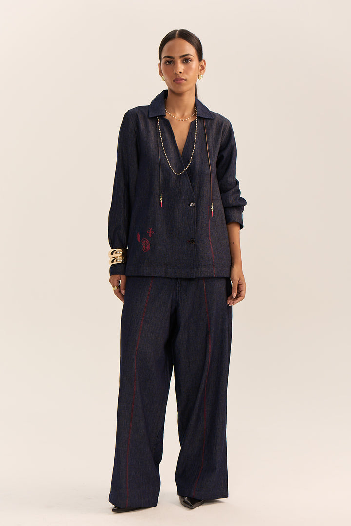 Shayra Denim Pants-Jali Edit