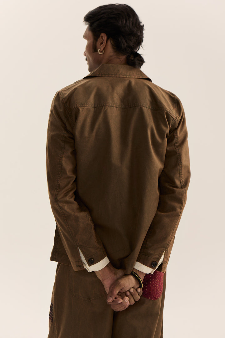 Rajputana Jacket -Vintage Green