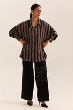 Load image into Gallery viewer, Indie Ajrak Shirt-Black