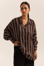 Load image into Gallery viewer, Indie Ajrak Shirt-Black