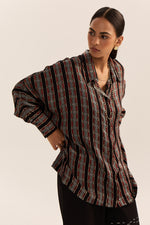 Load image into Gallery viewer, Indie Ajrak Shirt-Black