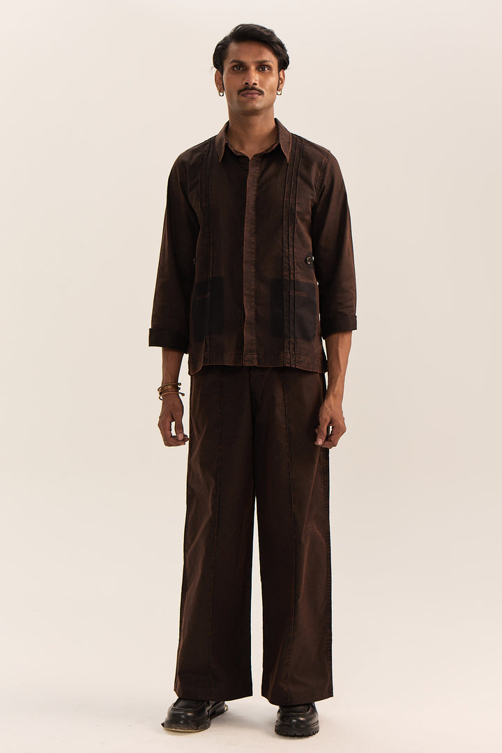 Jodhpuri Washed Set-Black