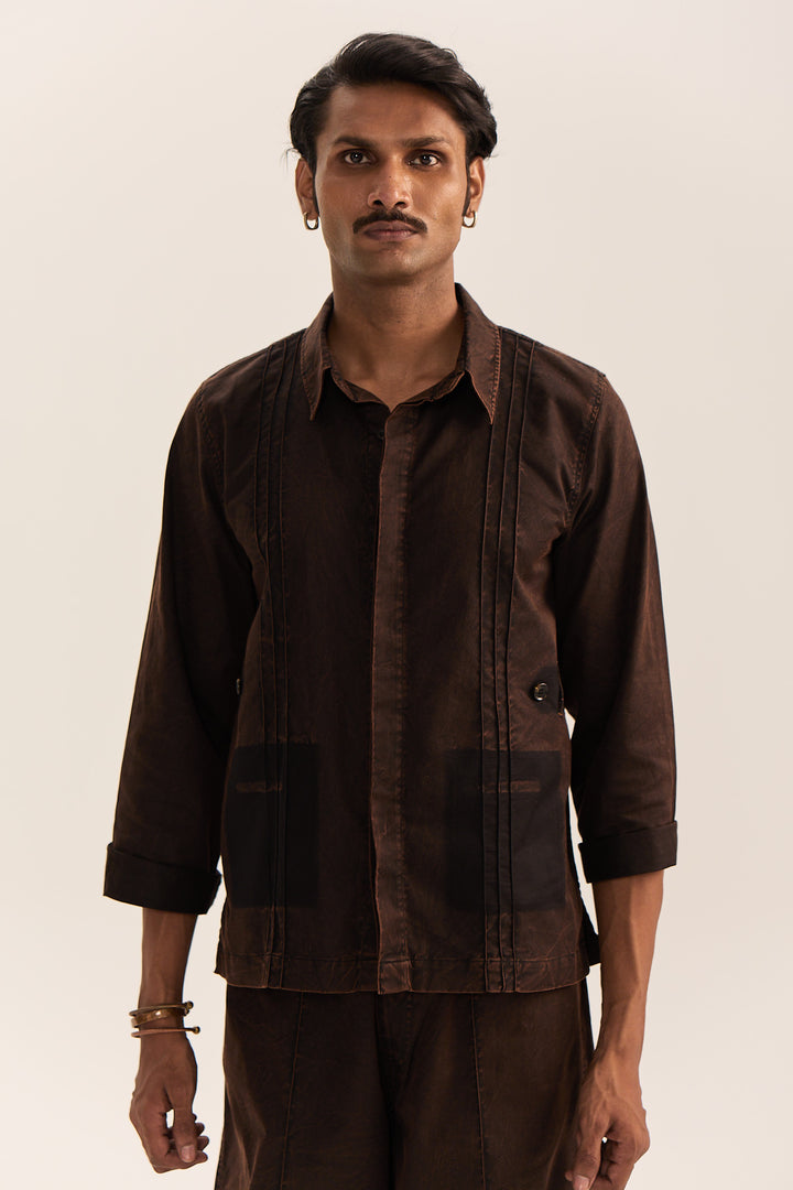 Jodhpuri Washed Set-Black